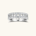 Stellar Row Moissanite Ring by ViVi Sotto