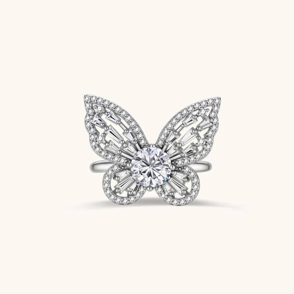 Metamorphosis Butterfly Moissanite Ring by ViVi Sotto