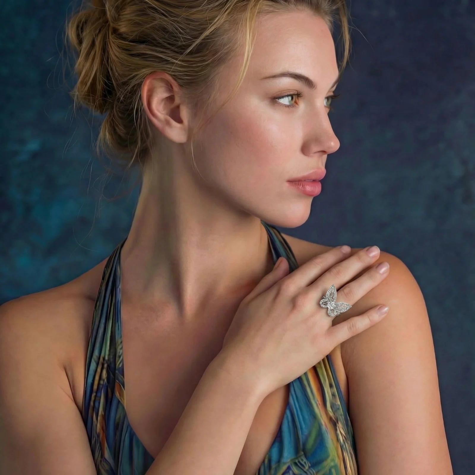 Metamorphosis Butterfly Moissanite Ring by ViVi Sotto