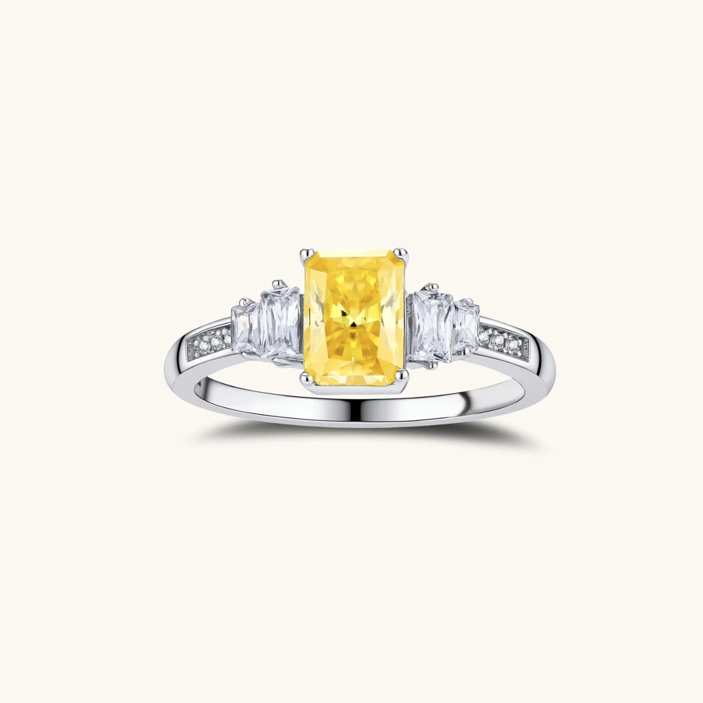 Golden Radiance Moissanite Set by ViVi Sotto