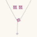 Pink Prism Cross Set by ViVi Sotto
