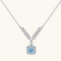 Celestial Arc Moissanite Necklace by ViVi Sotto