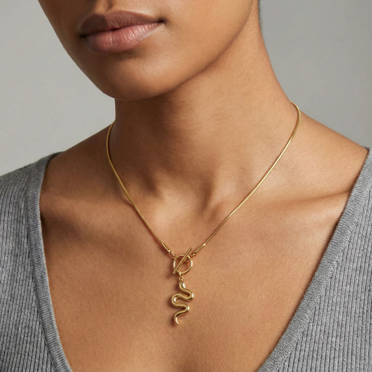Serpent Power Necklace by ViVi Sotto