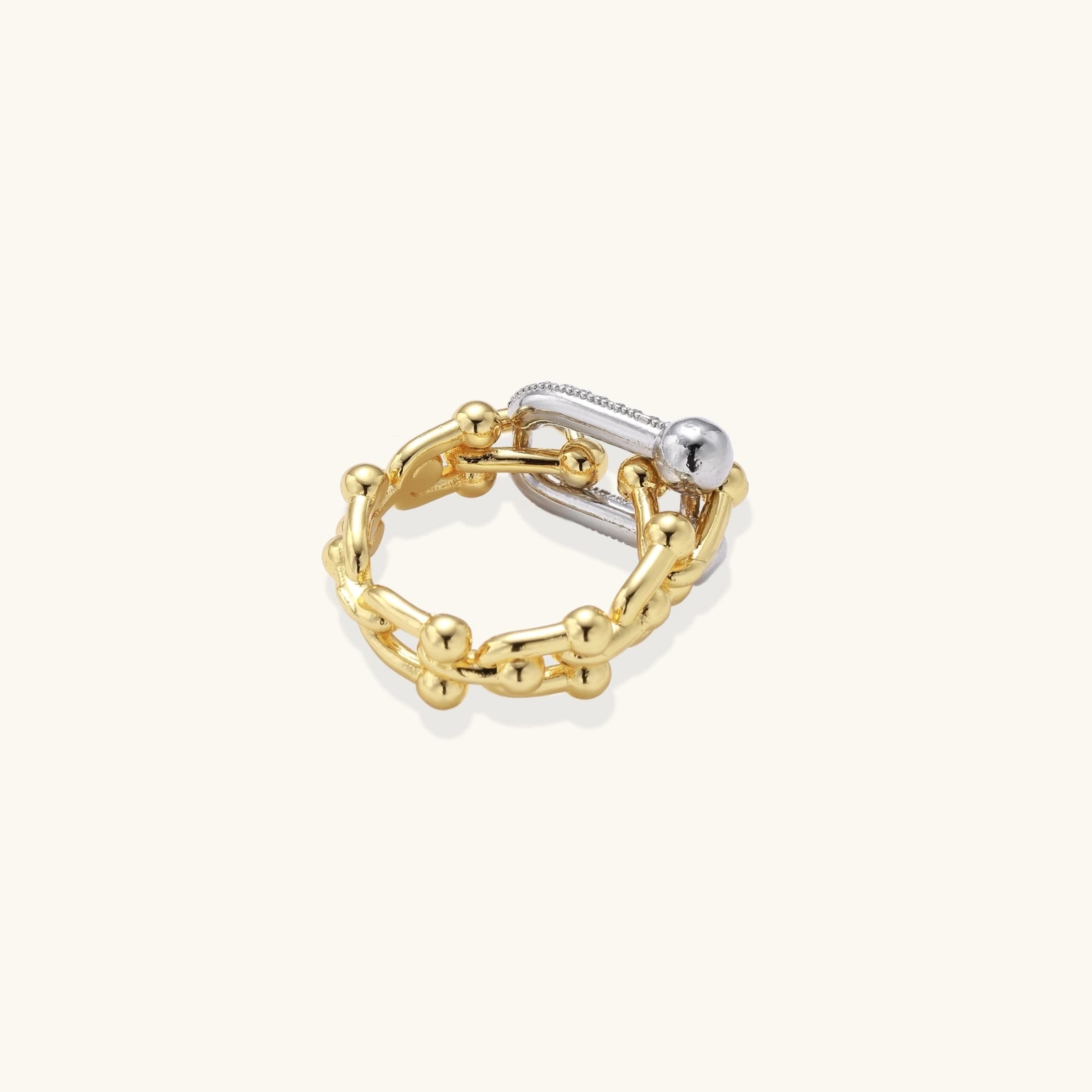Chain Link Power Ring by ViVi Sotto