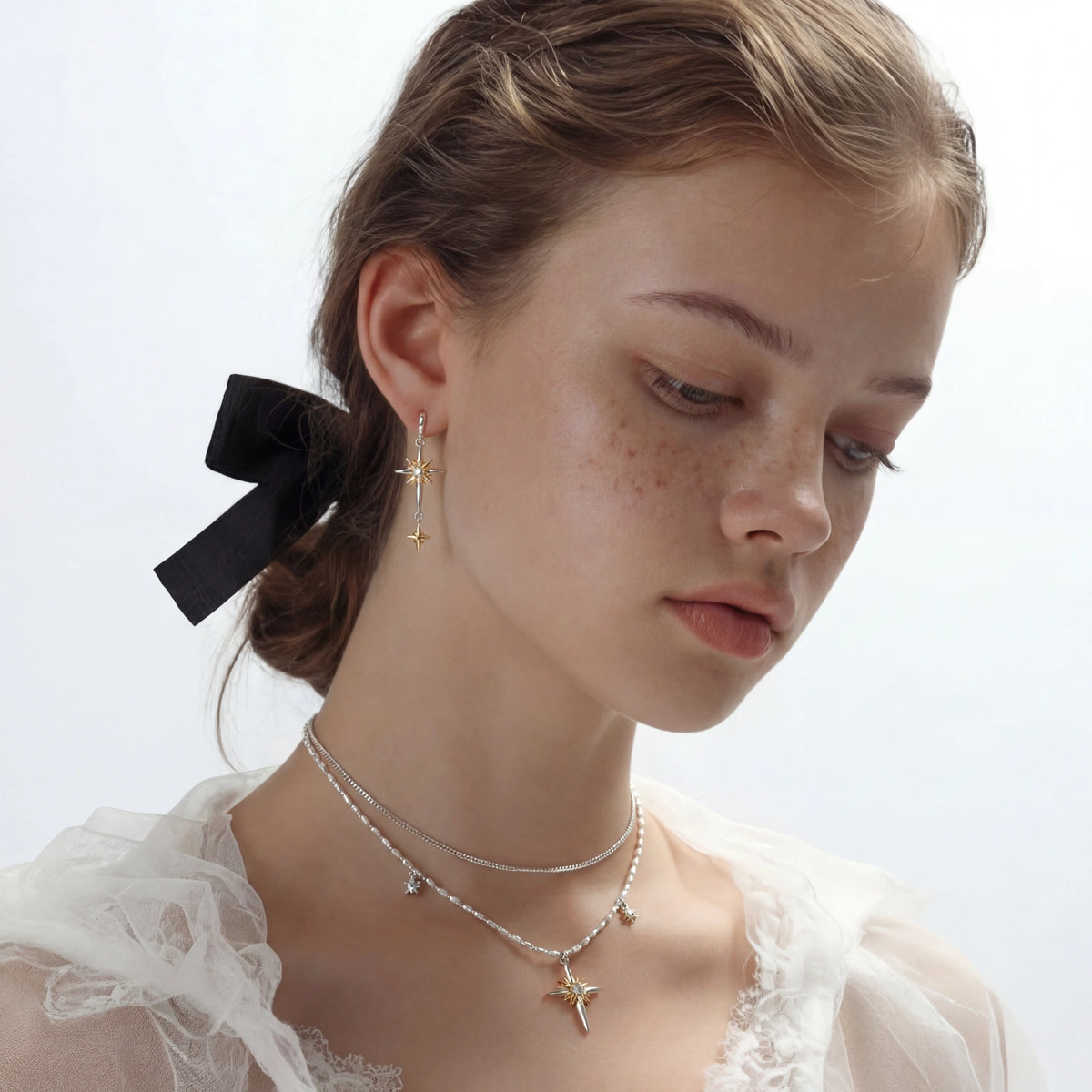 Celestial Cross Layered Set by ViVi Sotto
