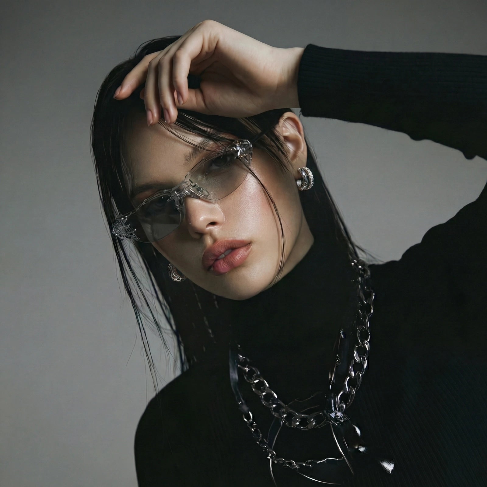 Twisted X Hoops by ViVi Sotto