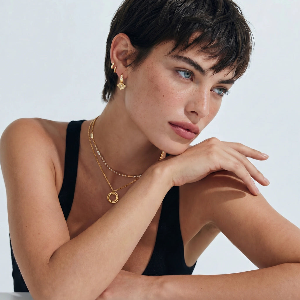 Twisted Harmony Necklace by ViVi Sotto