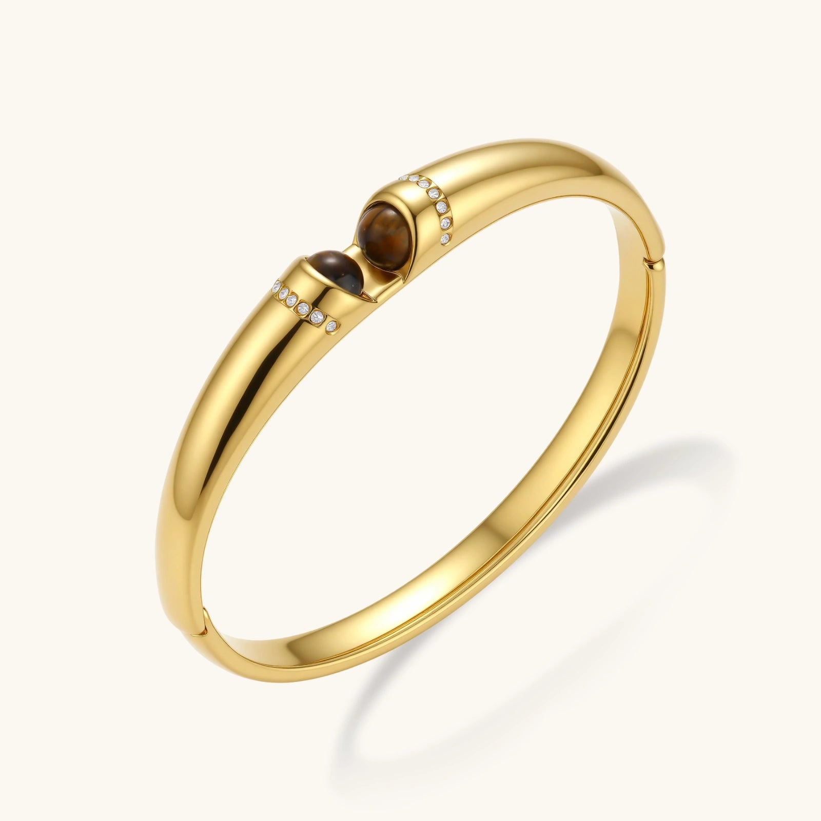 Tiger Eye Bangle by ViVi Sotto