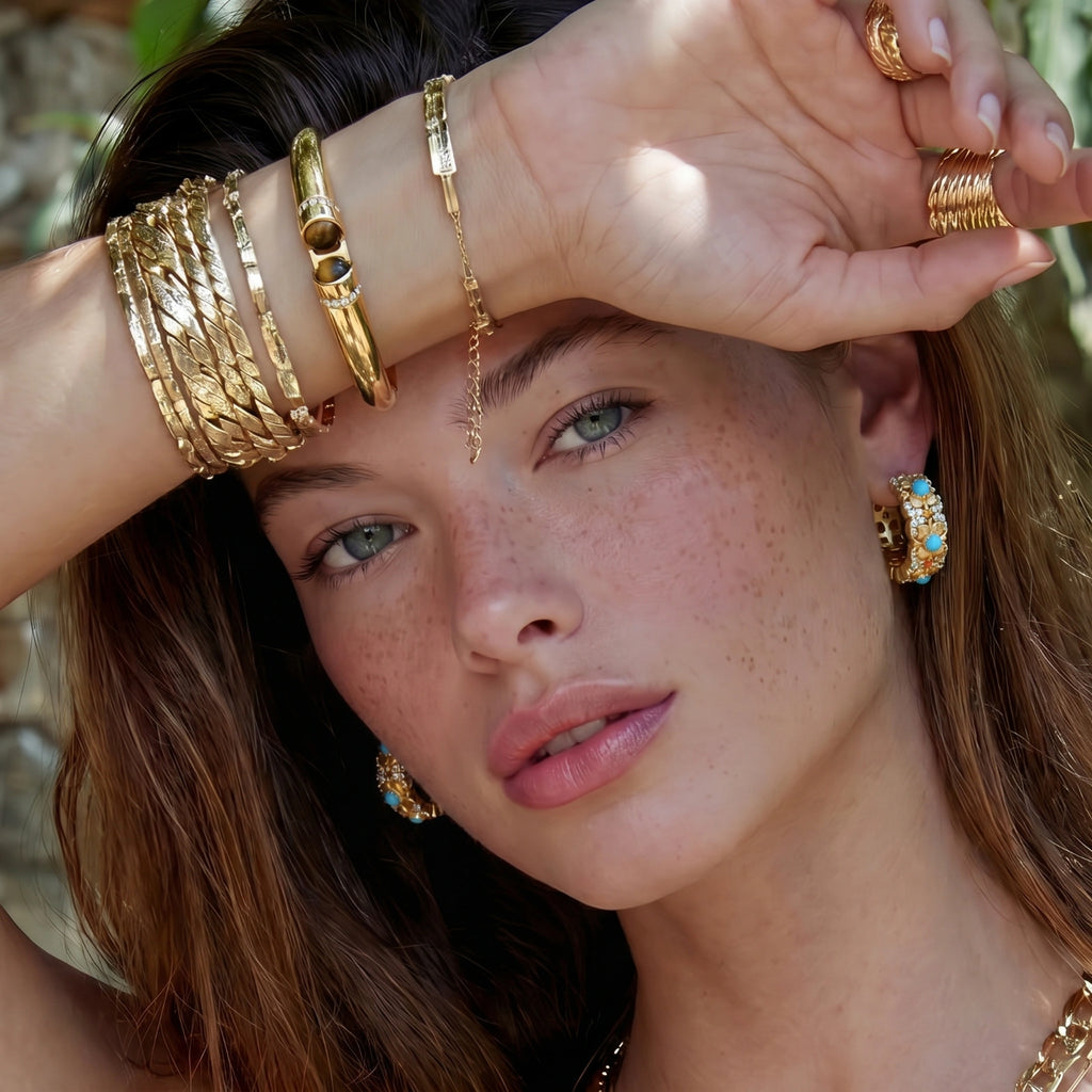 Tiger Eye Bangle by ViVi Sotto