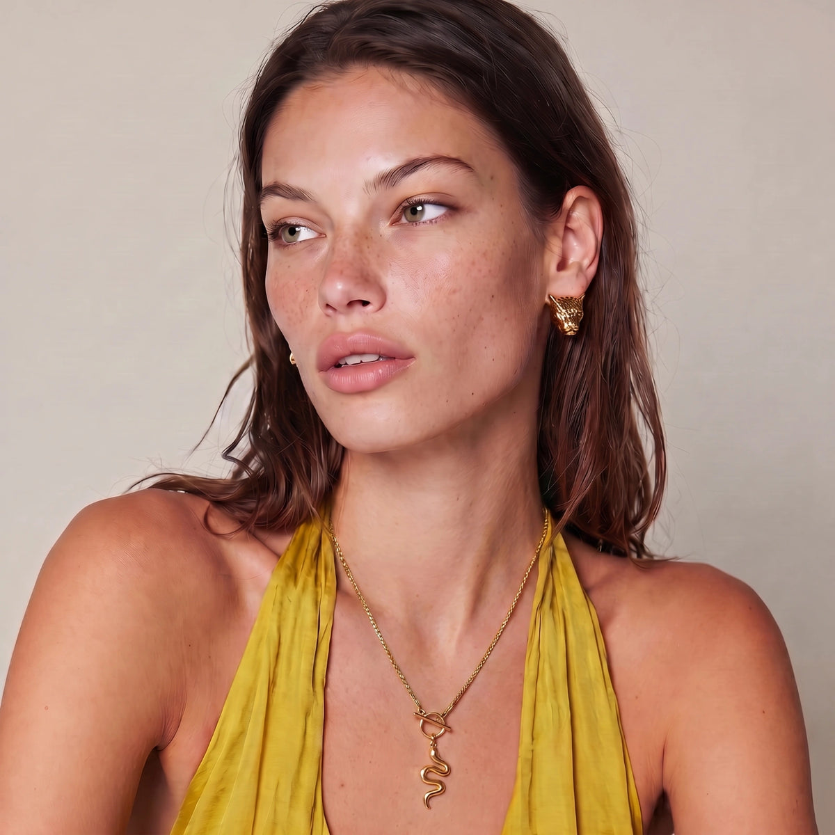 Serpent Power Necklace by ViVi Sotto